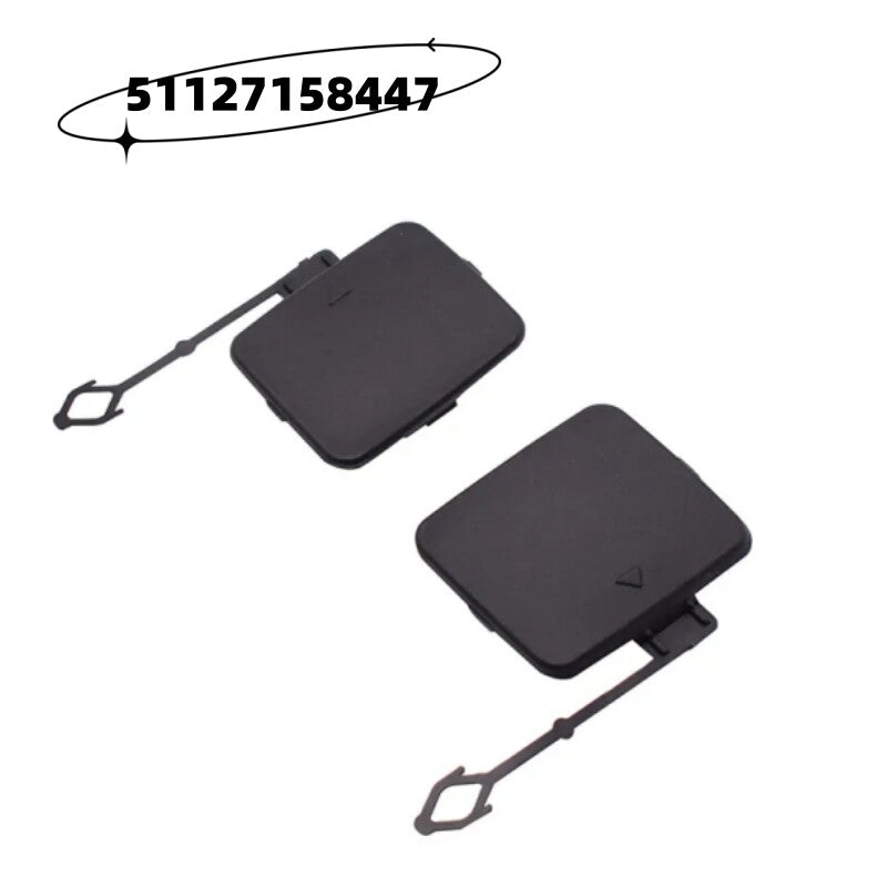 ya 10 10.28 A pair of rear left bumper tow hook eye covers for X5 E70 2006 - 2011 - n