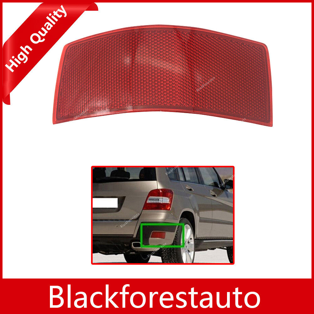 ya 27 6.18.2 Fits 10-15 for Benz GLK-Class Rear Bumper Reflector Lights Right Side #2048200274