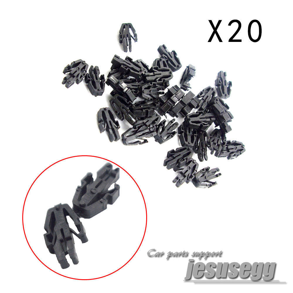 ya 27 6.18.2 20Pcs Radiator Grille Rivet Retainer Clips Fasteners for Toyota 90467-13005