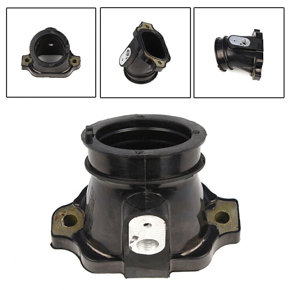 ya 4 6.17 Throttle Body Intake Adapter Boot Black for Polaris Ranger RZR 800 2011-2014