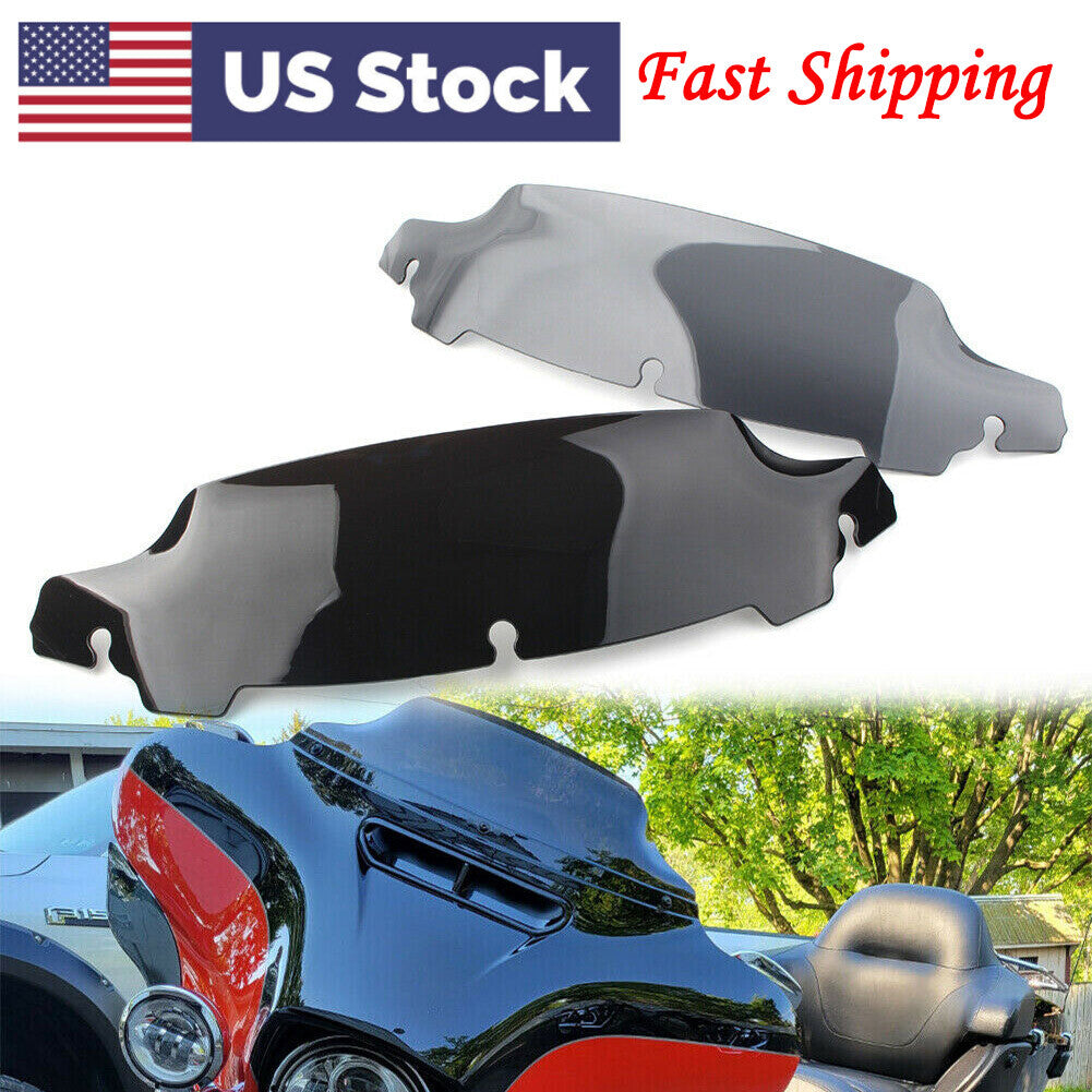 ya 4 6.21 for Harley Touring Electra Street Glide 14-21 4.5' Windshield Wave Windscreen