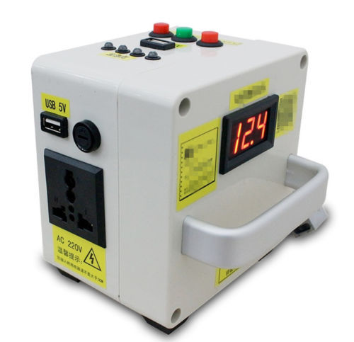 220V small-scale Hand Crank Generator Portable Power Supply Emergency Charger T