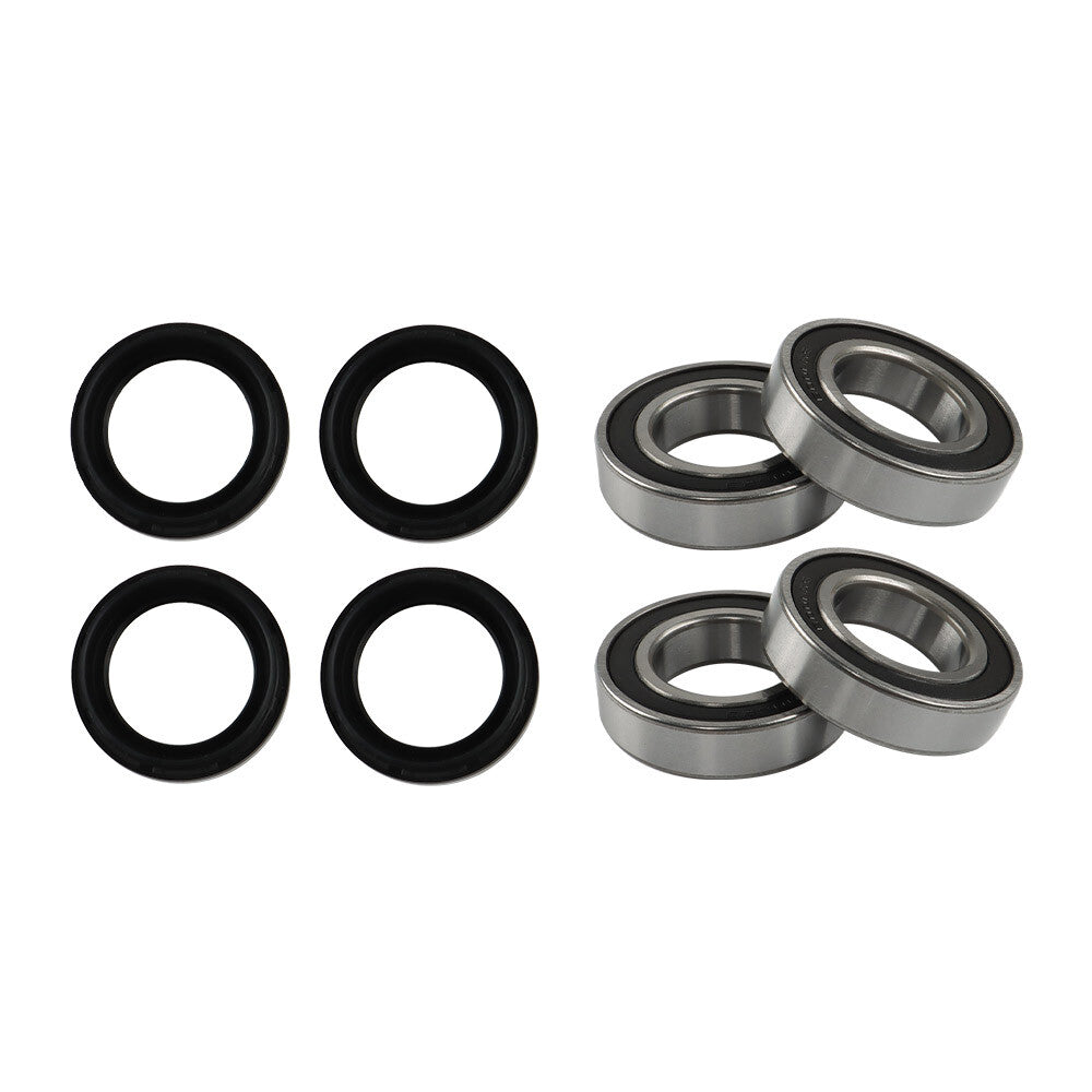ya 6 6.12 New front wheel bearing and seal kit for Yamaha Kodiak 400 450 2x4 4x4