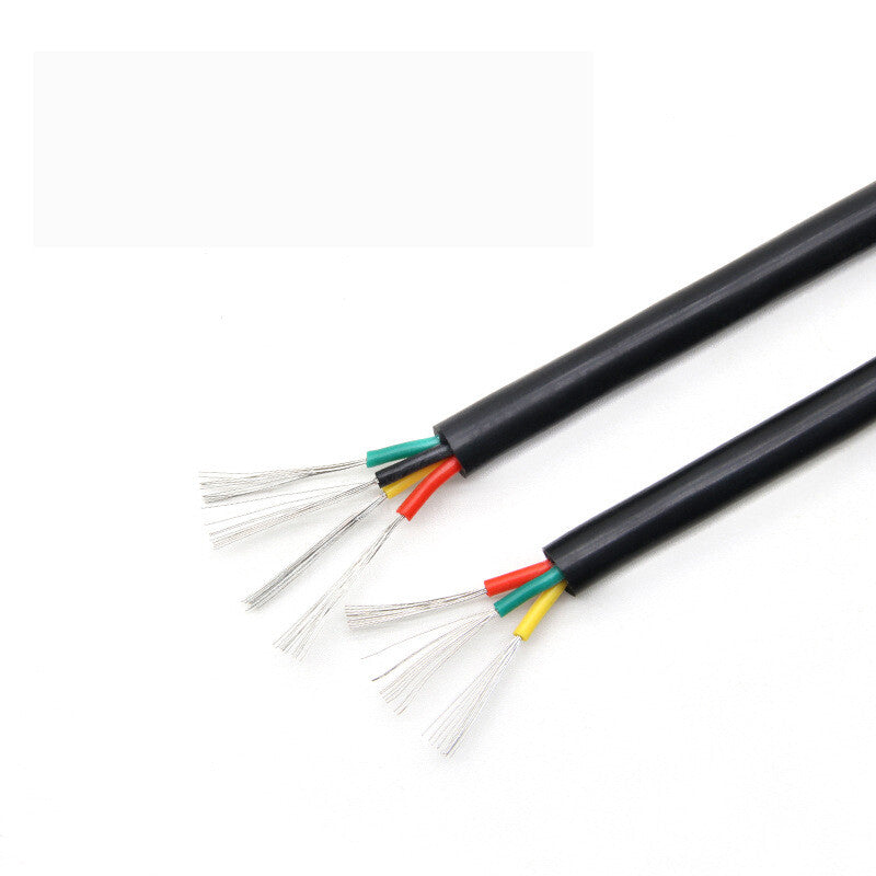 Multi-core Shielded Cable 2-4 Core Tinned Copper Audio Cable Data Cable Winding
