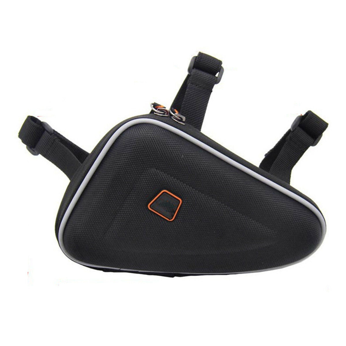 ya 11 6.5 Motorcycle Saddle Storage Bag Engine Guard Mount Case Pouch Accessories Black