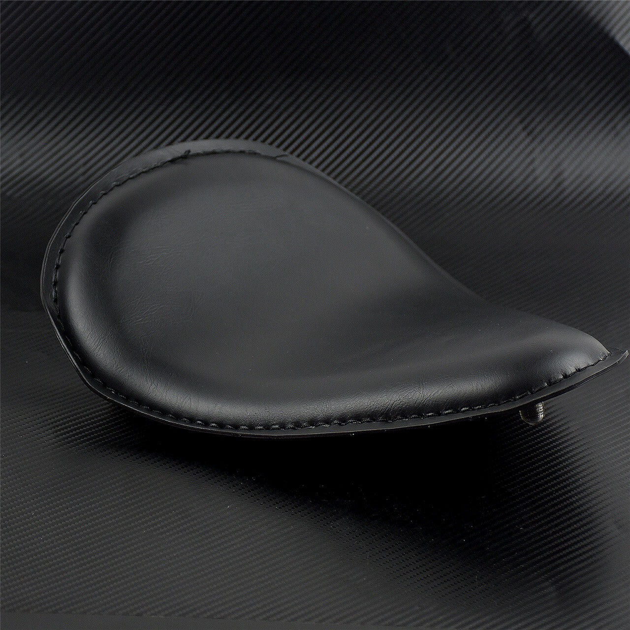 ya 5 8.7 Motorcycle Black Solo Driver Leather for SEAT Fit for Harley for Yamaha Chopper Bobber