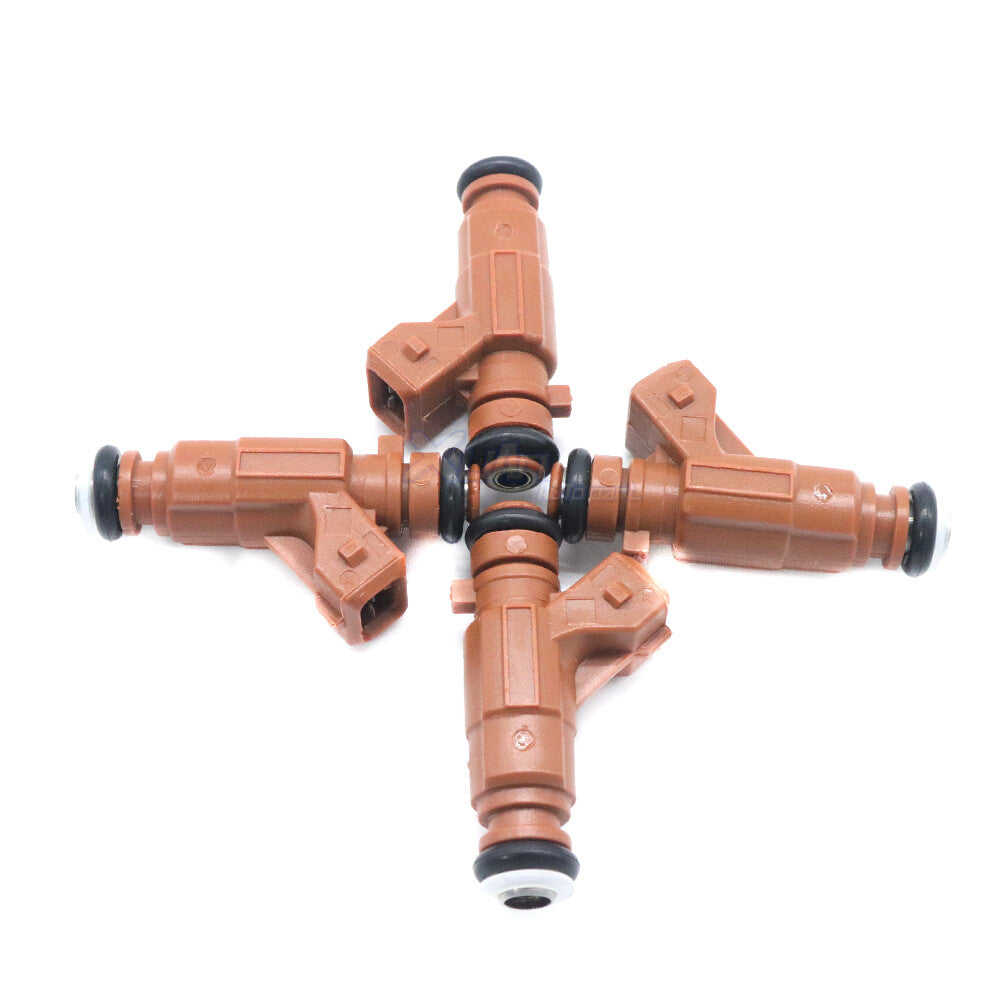 ya 1 8.5.3 Set of 4 0280156023 for Saab 9-3 9-5 2000-2009 L4 2.0L 2.3L NEW Fuel Injectors