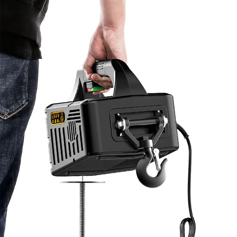Portable Crane Electric Hoist for Cars Home Improvement Cargo Handling