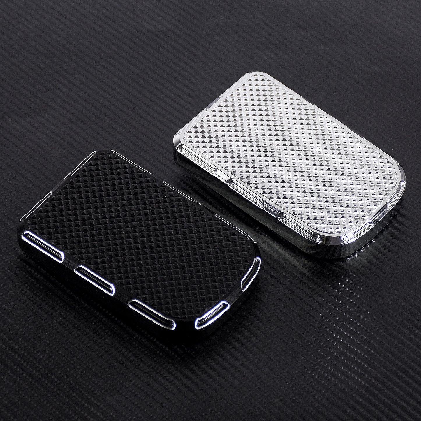 ya 11 6.8 Billet Brake Pedal Pad Cover Fit for Harley Softail FL Touring Trike Dyna FLD