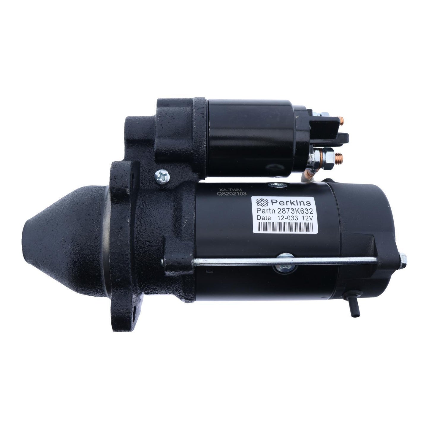 ya 7 6.10.3 12V 10T Starter Motor 2873K632 compatible with Perkins 1004 1006 1103 1104Engine