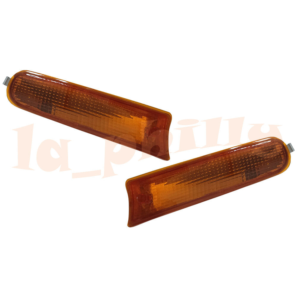 ya 13 5.27.2 2x Front LH+RH Bumper Fog Light Lamps Housing Fit for Toyota RAV4 95-97 Yellow