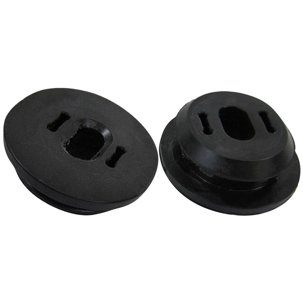 ya 27 6.21 New 2PCS Radiator Insulators Rubber for Dodge Dart & for Jeep Cherokee 2014-19 Black