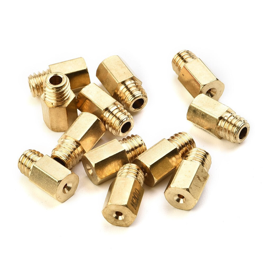 ya 3 6.23 12pcs/Set Carburetor Main Jet For VM TM Carb 90- 200 Jets Motorcycle