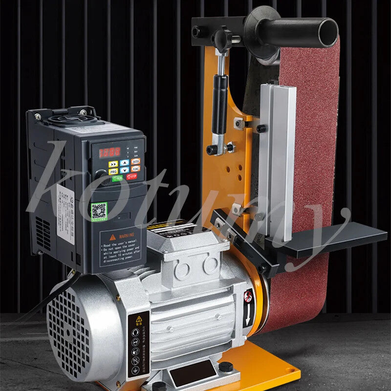 ya 17 1500W Belt Sander Adjustable Speed Metal Woodworking Grinder Electric ener