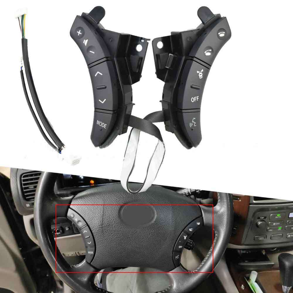 ya 1 8.5.2 For 2004-07 for Land Cruiser for Lexus Audio Control Switch Steering Wheel Button