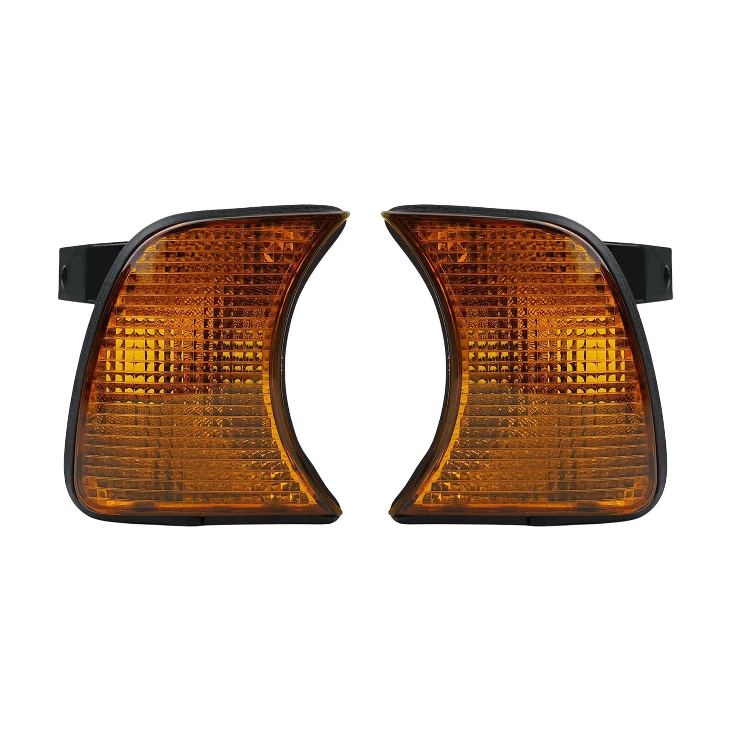 ya 3 6.25.3 for for BMW 5-Series E34 1989-1995 Corner Lights Turn Signals Light Without Bulbs