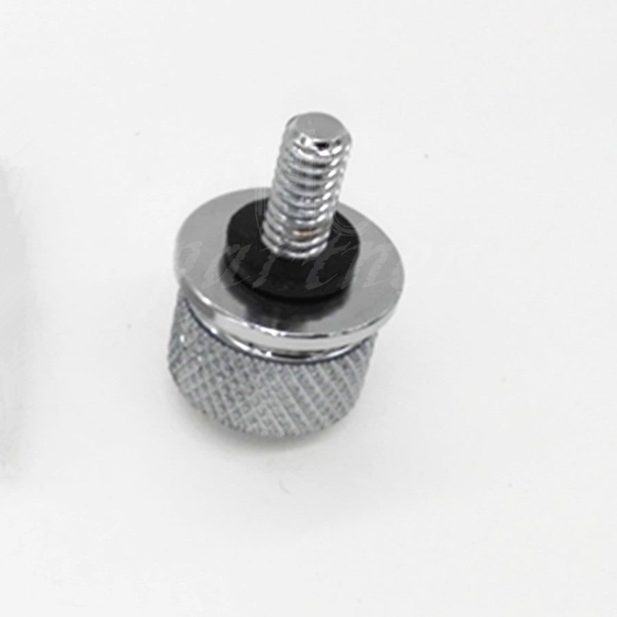 ya 5 8.7 Chrome Billet Aluminum Knurled for Seat Bolt for Harley Sportster Dyna Touring 96-15