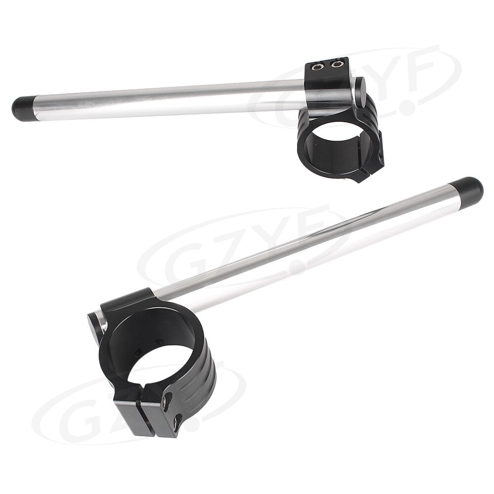ya 2 6.30 For 33MM Fork Tube 22mm 7/8 Motorcycle Clips On Handle Bar w/Adjustable Clamps