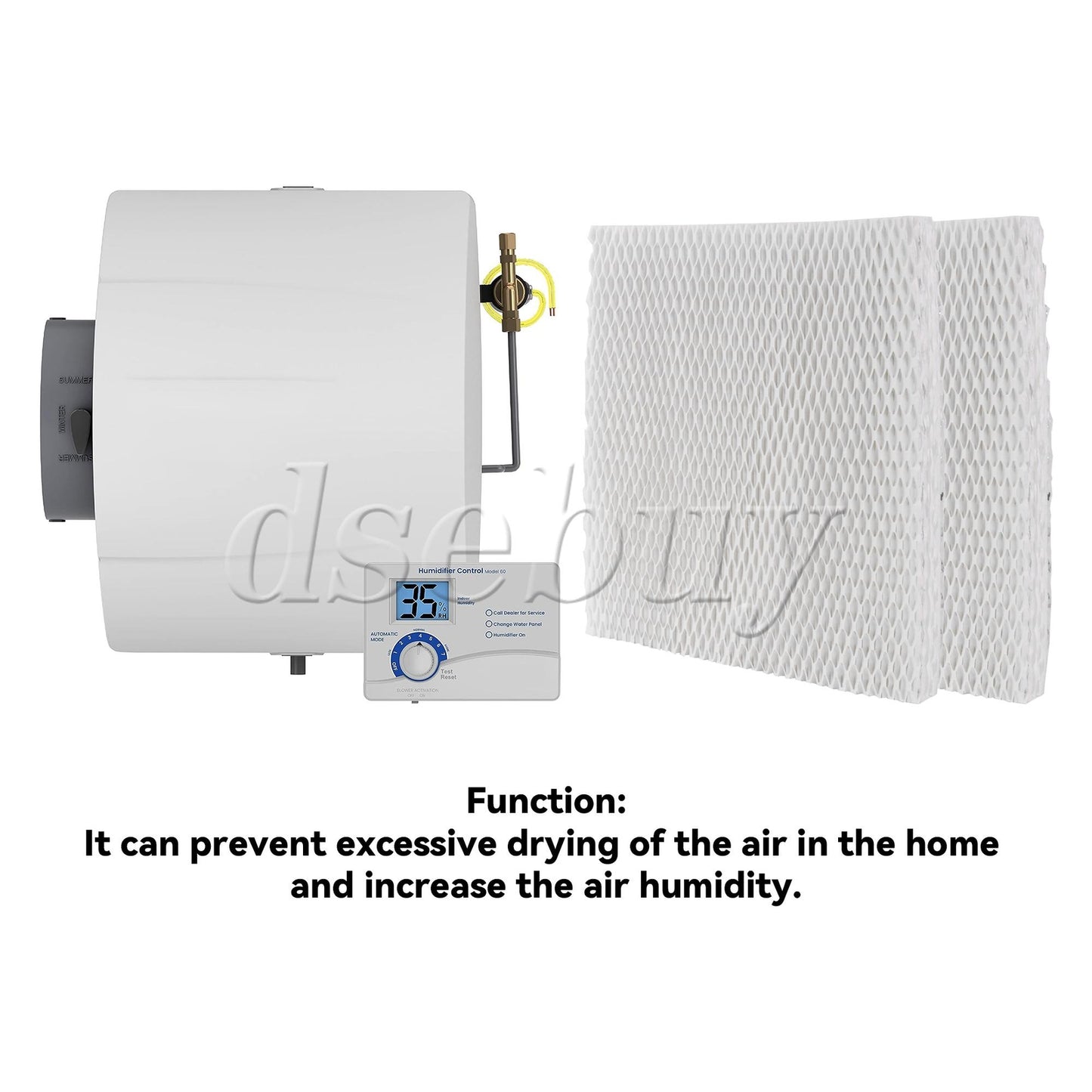 ya 25 2 Pieces Humidifier Filter Pad Replacement for Honeywell HC22 HC22P HC22P1001