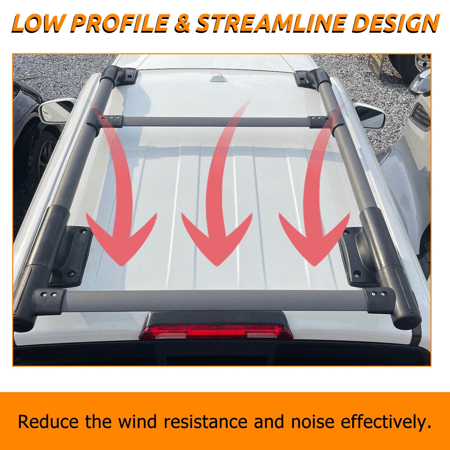 ya 5 8.7 for Nissan Frontier 2005-2022 4Door Roof Rack Rail Luggage Carrier 165LBS