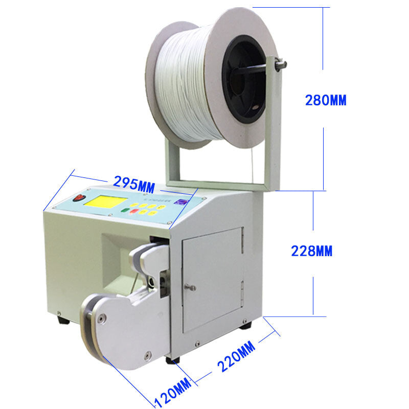 Automatic Ribbon Metallic Wire Twist Tie Machine for Candy Gifts Bundling Tying