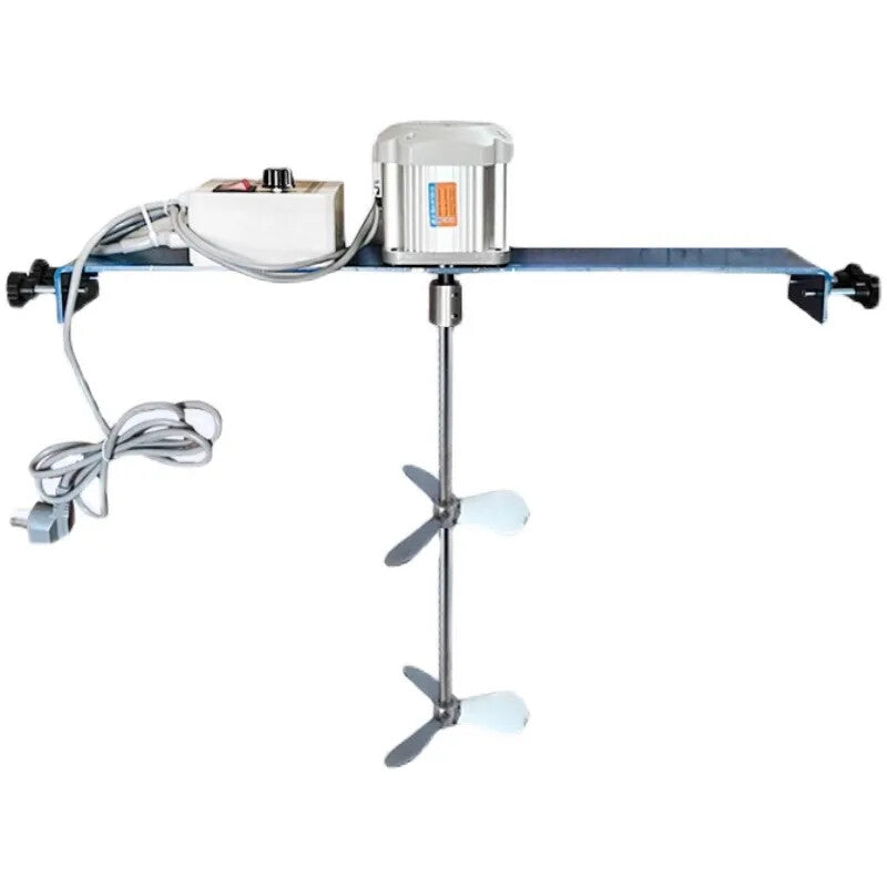 220v Electric Mixer 60Gallon Flat Plate Industrial Disperser Mixer Paint Coating