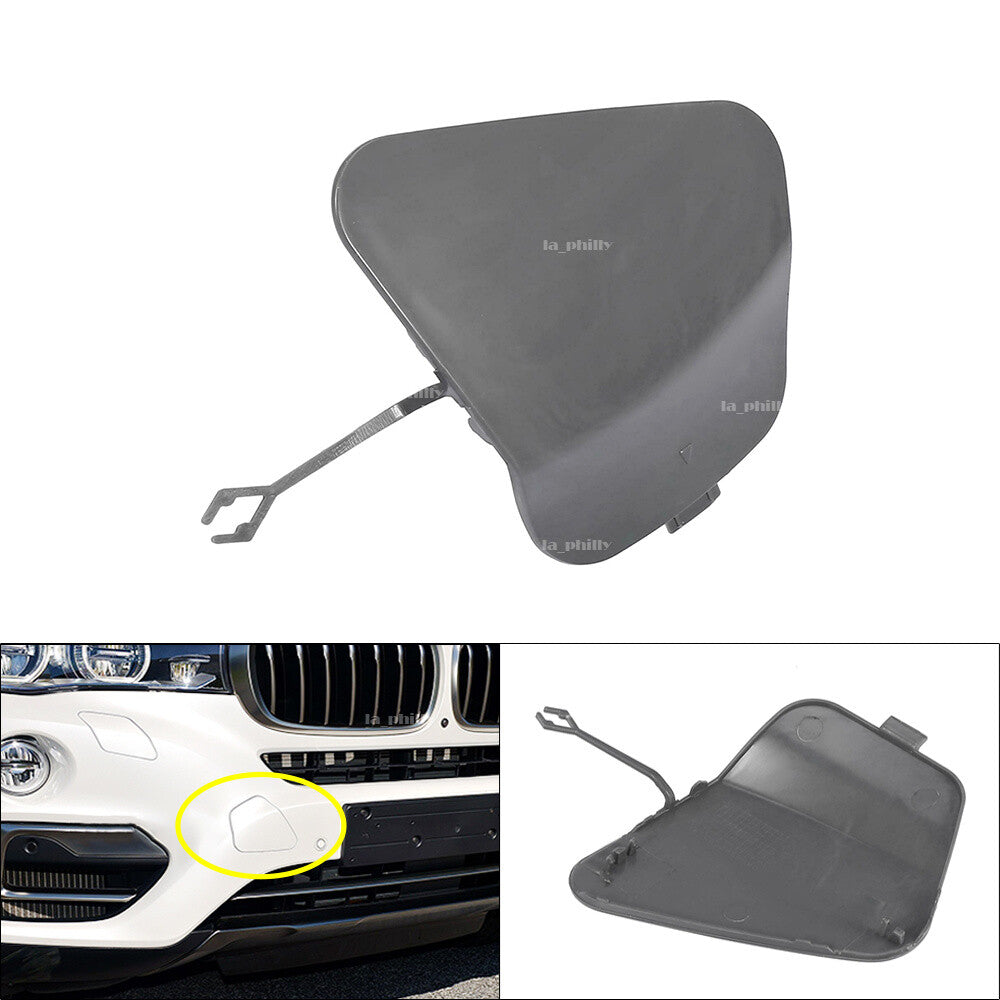 ya 27 6.18 Fit 2013-2018 for BMW X6 F16 Front Bumper Tow Hook Cover Cap Unpainted 51117422901