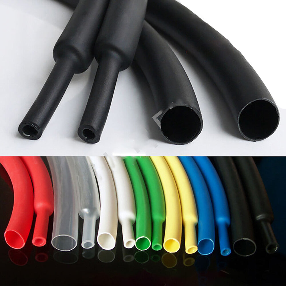 Adhesive/Glue Lined 3:1 Heat Shrink Tube Dia 1.6mm - 39mm Weatherproof Sleeving