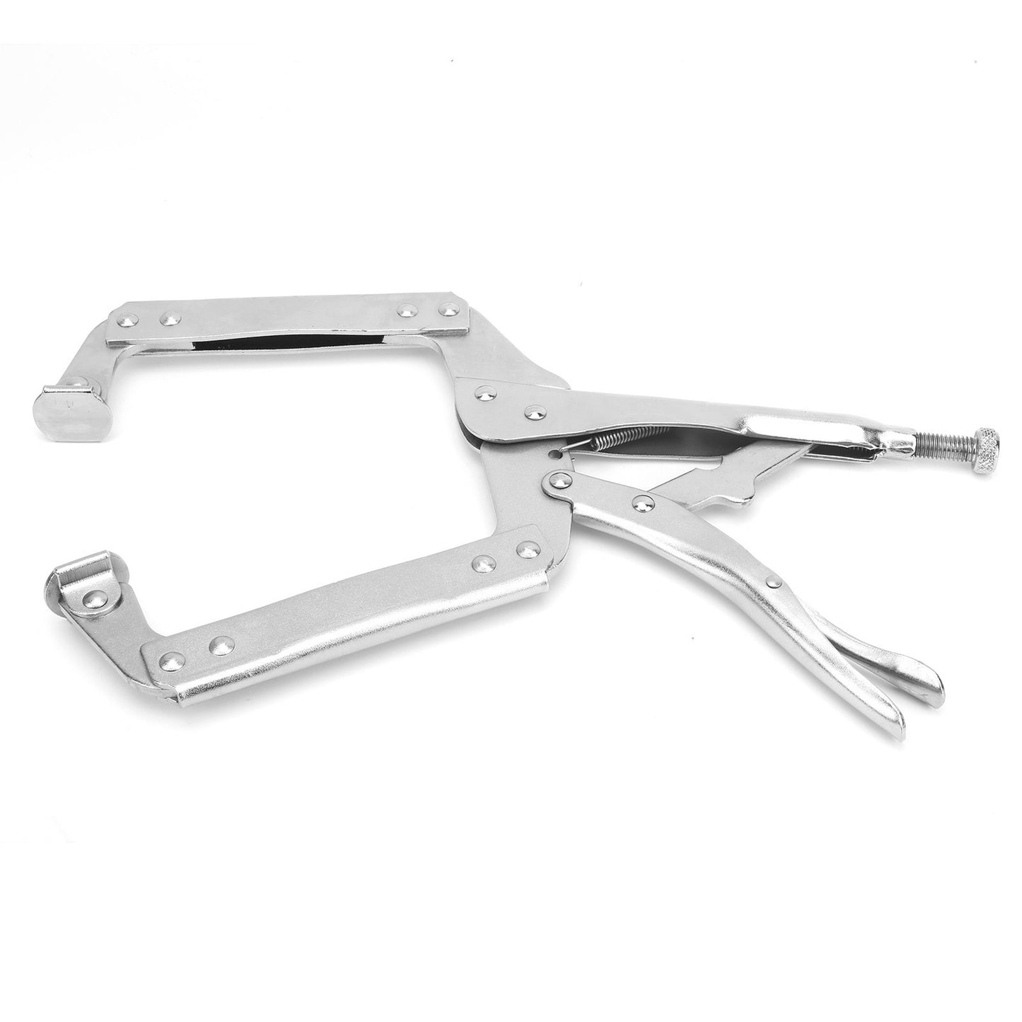 ya 25 Locking Pliers CShaped Woodworking Quick Clamp Fixing Welding Tool 14in