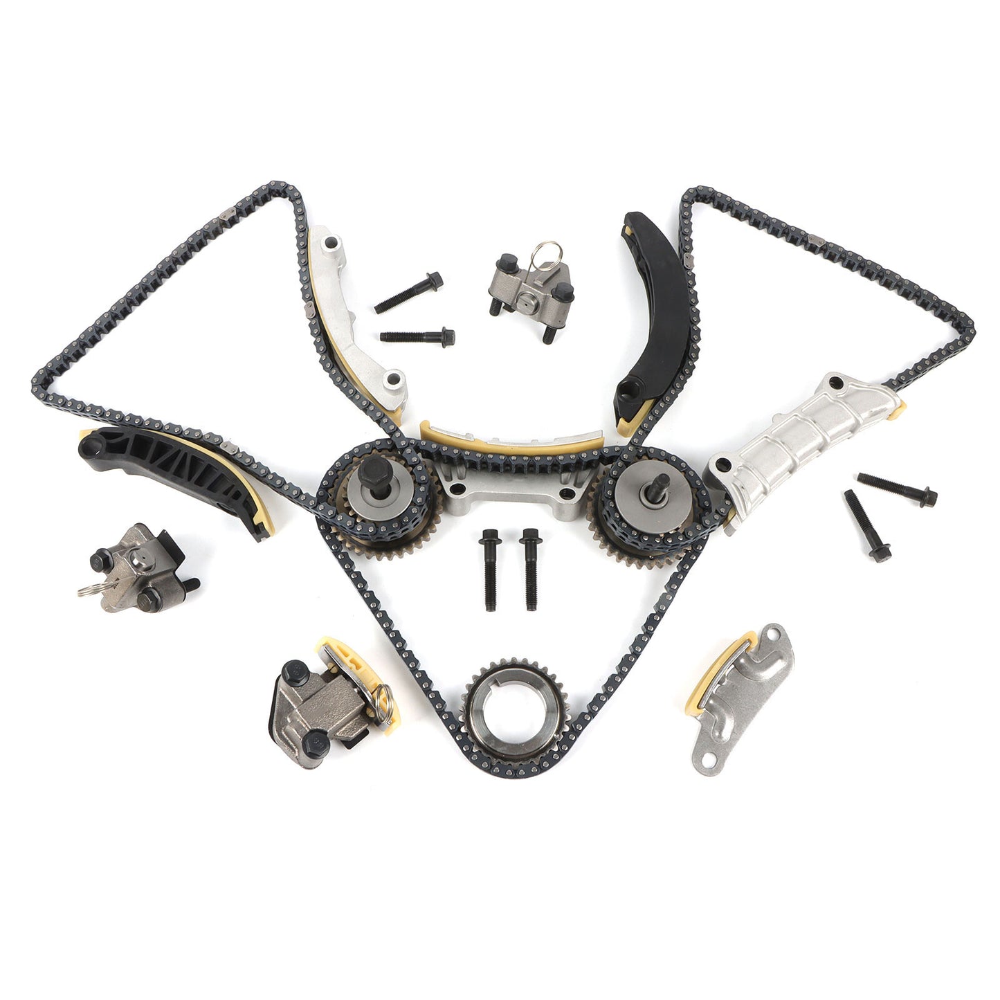ya 10 5.28 Timing Chain Kit for Chevrolet for Buick for Pontiac for Cadillac for Saturn 3.6L/3.0L 9-0753S