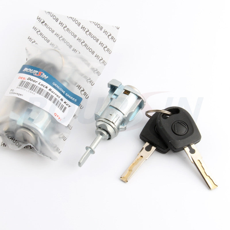 ya 6 6.13.3 Fits 1998-05 for VW for Passat Door Lock Cylinder With 2 Keys Driver Left Side