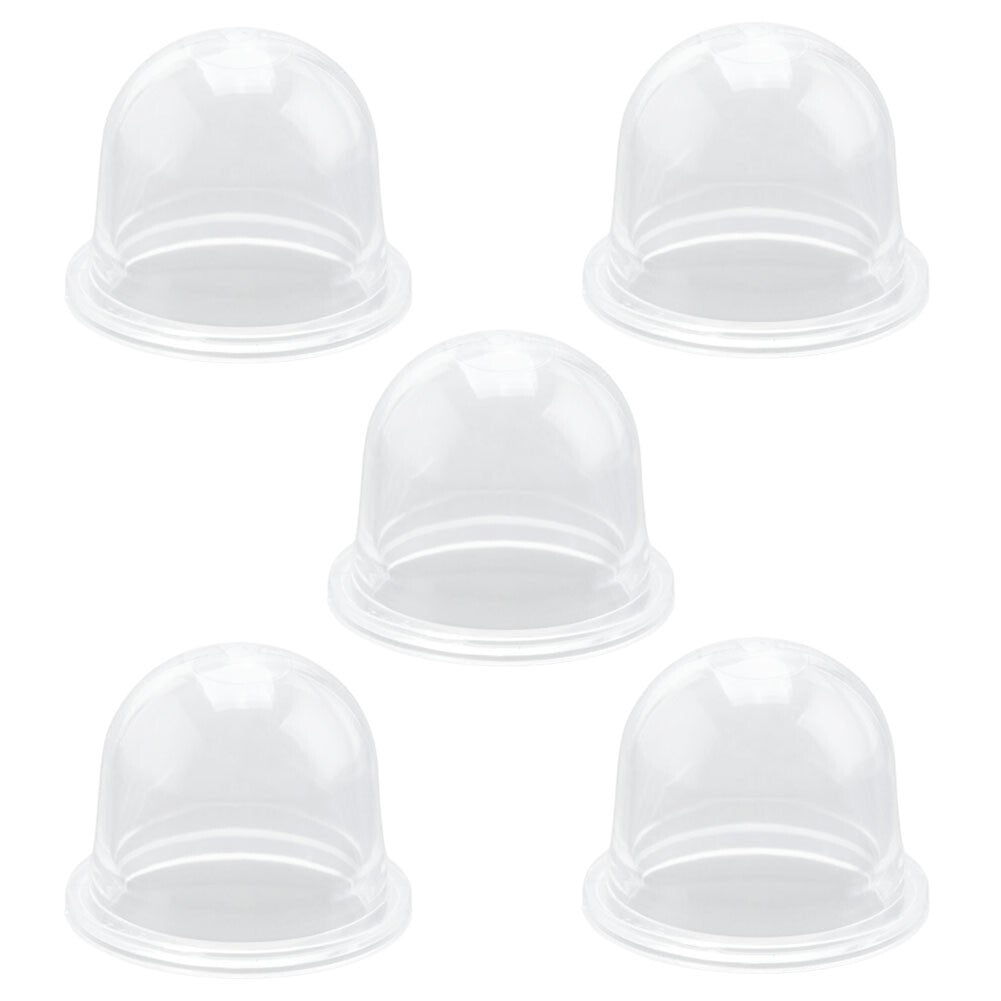 ya 14 Clear TPU Primer Bulb for Carburetor 5 Big Bulbs for Easy Replacement