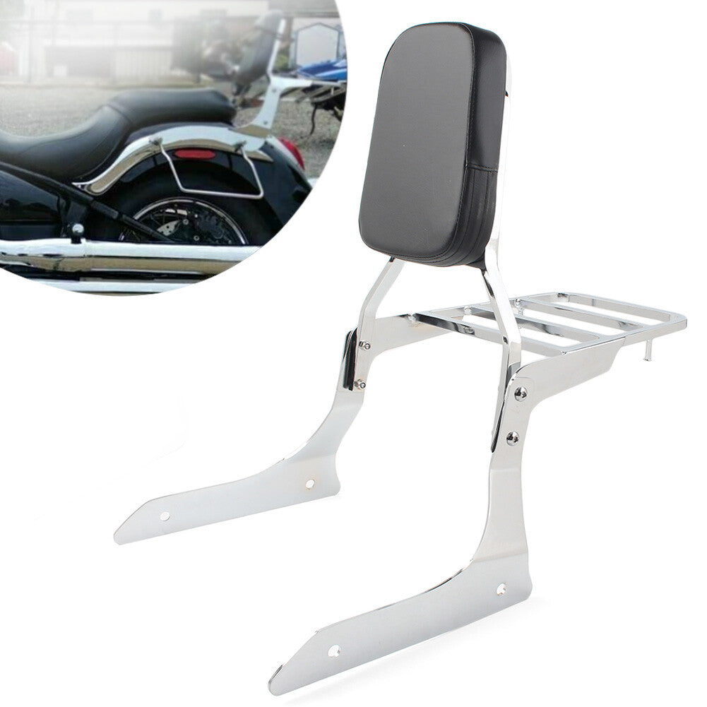 ya 3 6.25.3 Backrest Sissy Luggage Rack Passenge for Yamaha Stryker 1300 XVS1300 2011-17