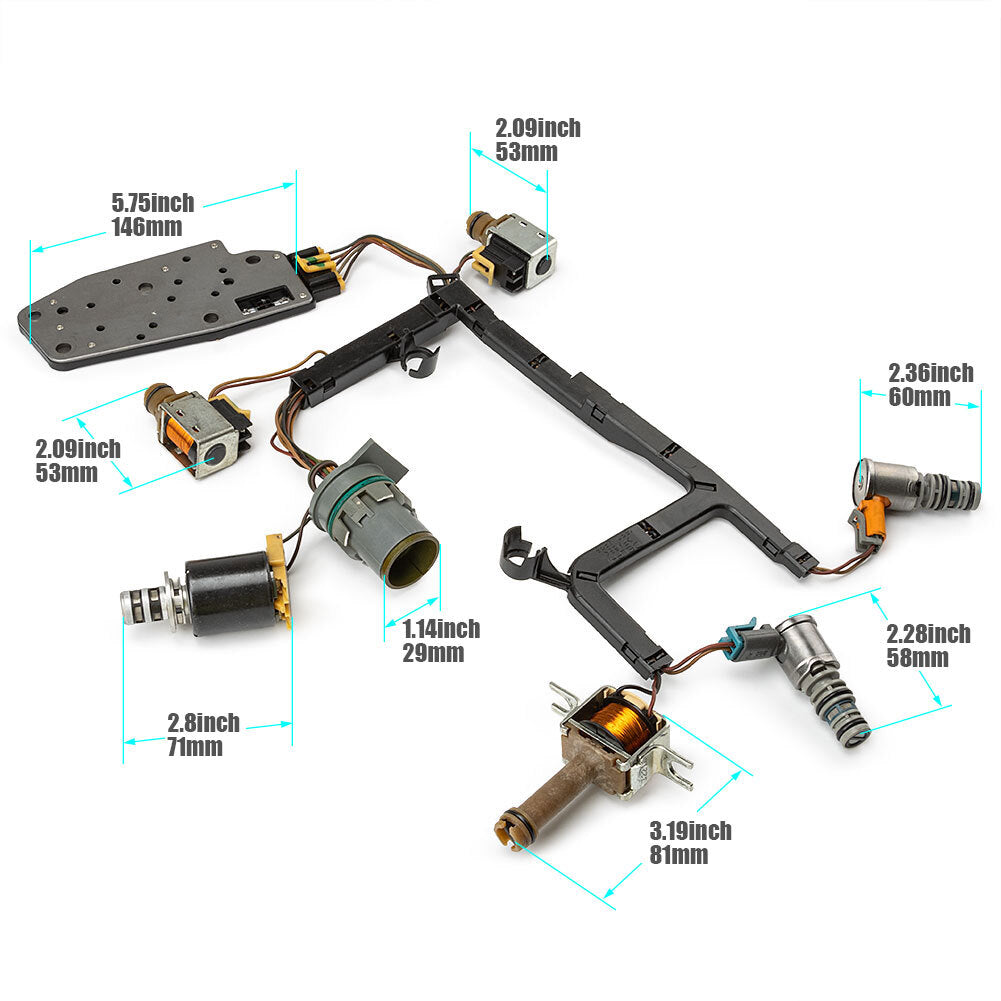 ya 3 6.25.2 9X 4L60E 4L65E for GMC for Chevy Transmission Master Solenoid & Filter/Gasket Kit