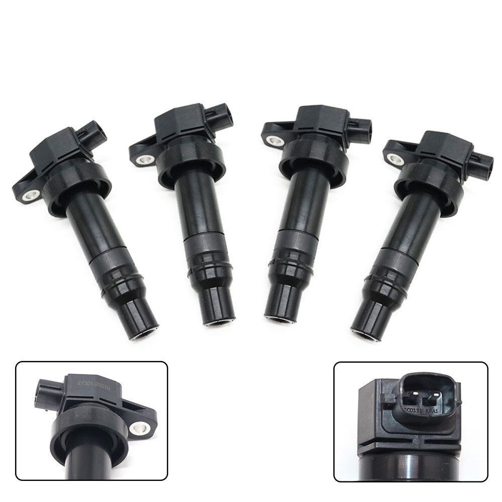ya 5 8.7 4PCS 27301-2B010 for Kia Soul for Hyundai Accent for Veloster Rio 1.6L L4 Ignition Coils