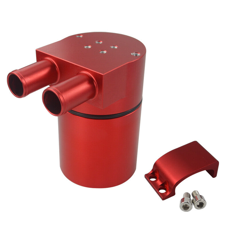 ya 27 6.21 Red Billet Aluminum Oil Catch Can Tank Bottle Baffled for BMW N54 335i 535i