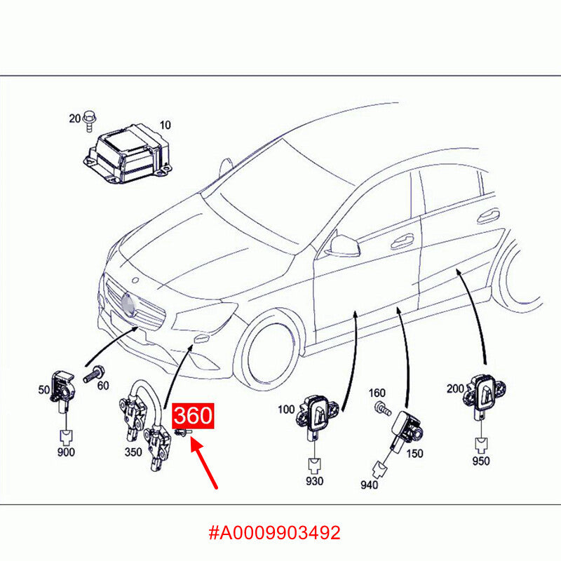 ya 5 8.7 40pcs Extended Rivet Pins Air Rail Clips for BMW and for Mercedes Fender Liner Bumper