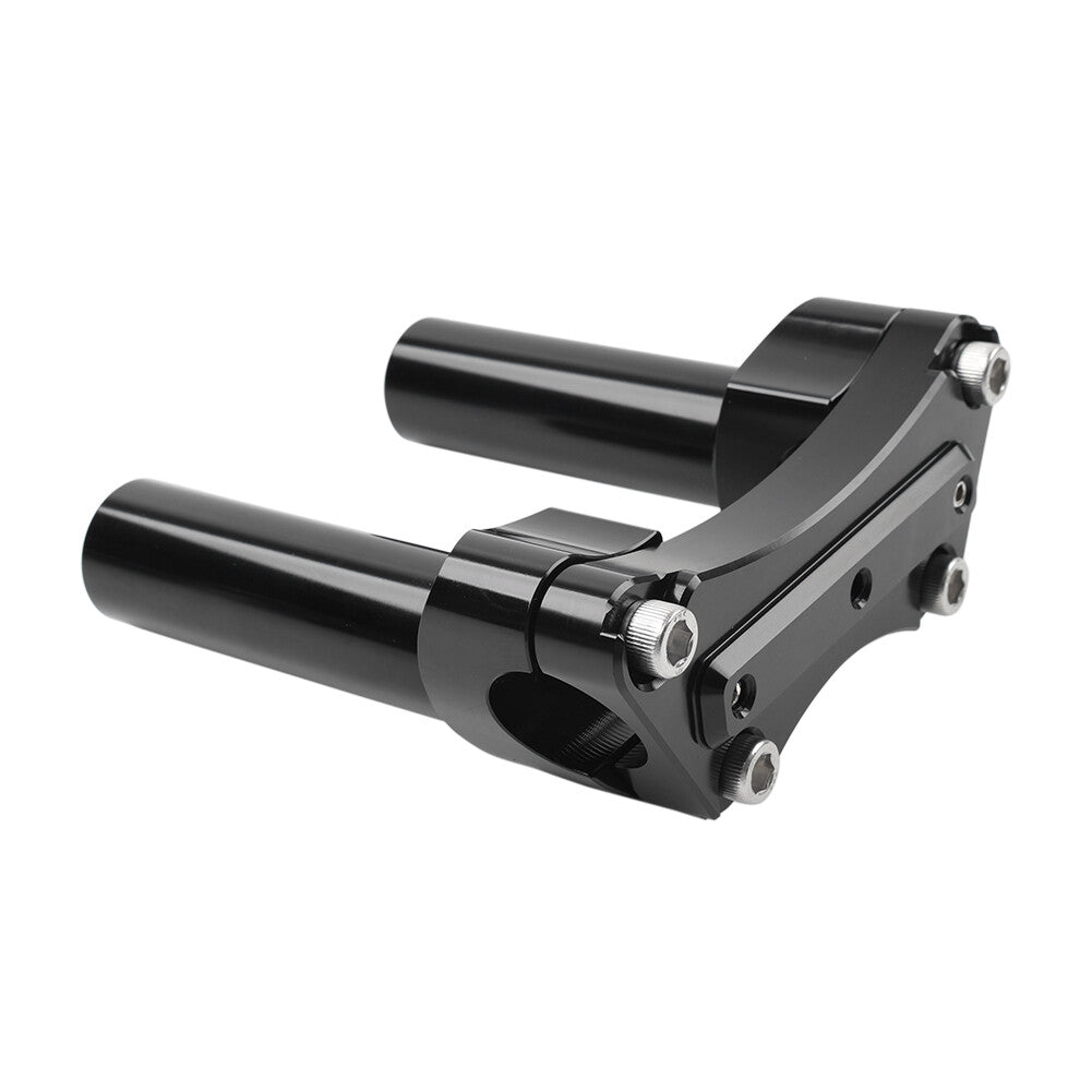 ya 5 8.7 4.5 Handlebar Riser Top Clamp Mount Fit for Harley Sportster Dyna Softail Road King