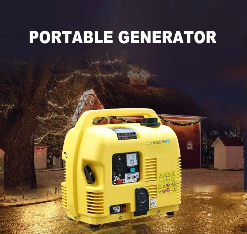 ya 26 Gasoline Generator 220V Small Household 1KW Mute Fuel-saving Models T1000