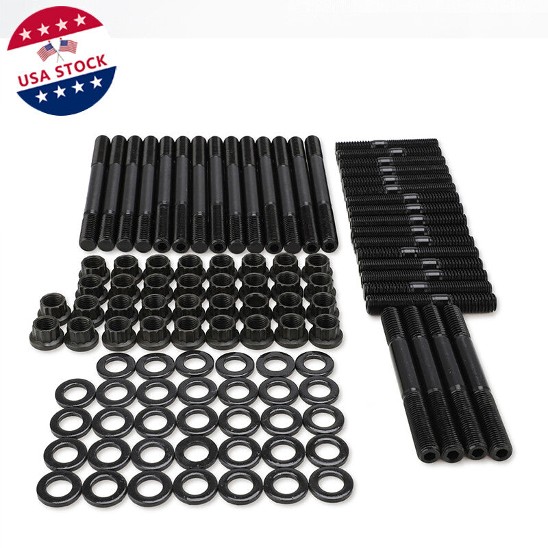 ya 27 7.2 Cylinder head stud kit for Chevrolet Small Block SBC 265 267 283 302 305 PCE279.1001