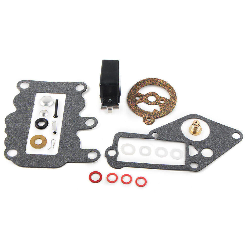 ya 4 6.17 For Johnson Evinrude Outboard 9 1/2 HP 64-73 Carburetor Carb Kit w/Float 382048