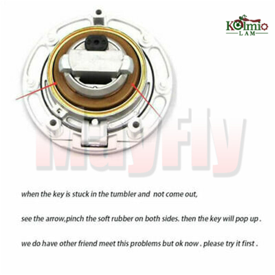 ya 4 6.22 Ignition Switch Fuel Gas Cap Keys Lock Set Fit For YZF R1 1998-2003 YZF-R6 99-05