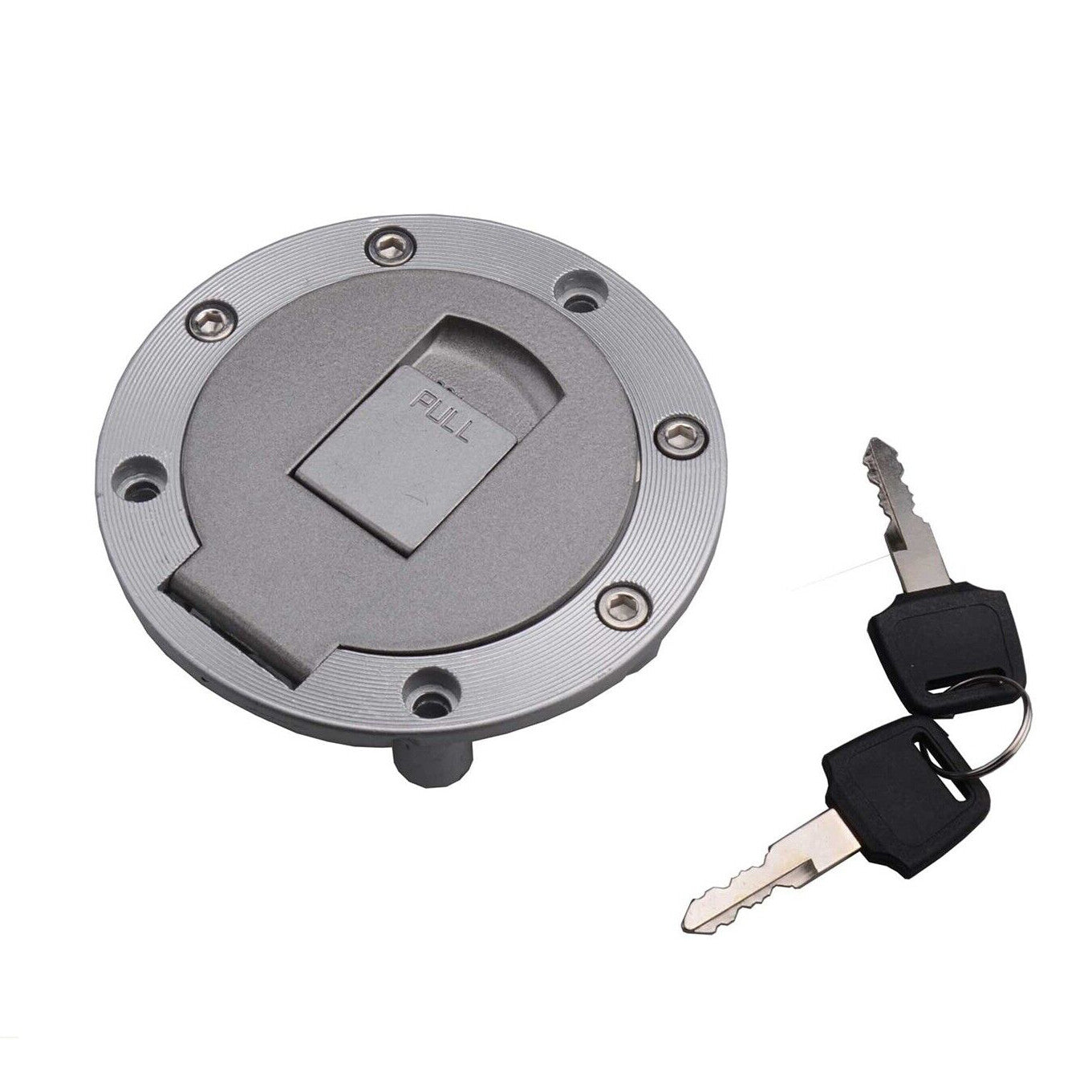 ya 2 6.30 Fuel tank cap with 2 keys for Yamaha 1992 - 1993 TDM850; 2001 YX600R; 1987 FZ700