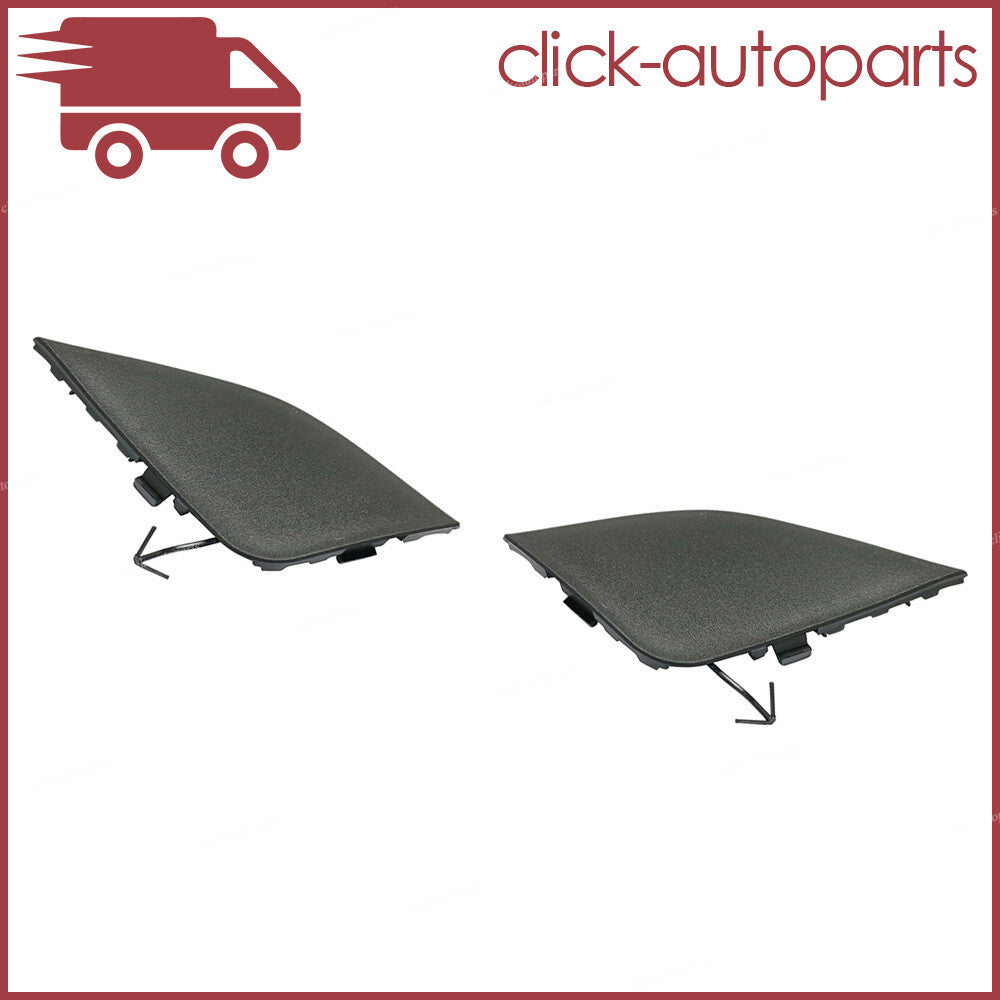 ya 27 6.18.2 2Pcs Front Right & Left Bumper Tow Hook Eye Cover Fit for Toyota RAV4 Unpainted