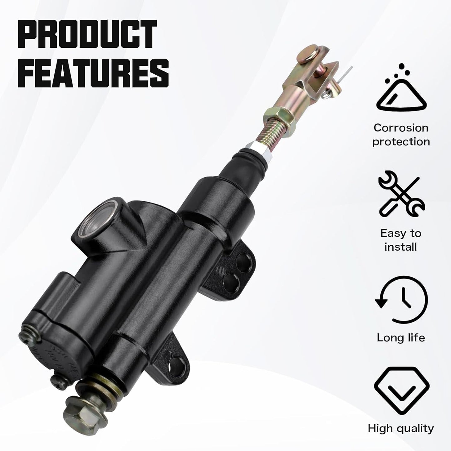 ya 5 8.7 Rear Brake Master Cylinder for 110cc 125cc ATV Dirt Pit Bike Quad Taotao Baja