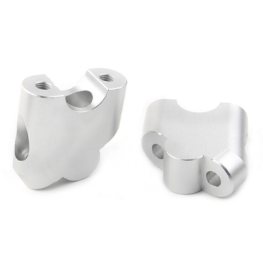 ya 5 8.7 HandleBar Clamp Riser Fit for Suzuki V-STROM DL 650XT 2015-2022 DL 1000 02-17 Silver