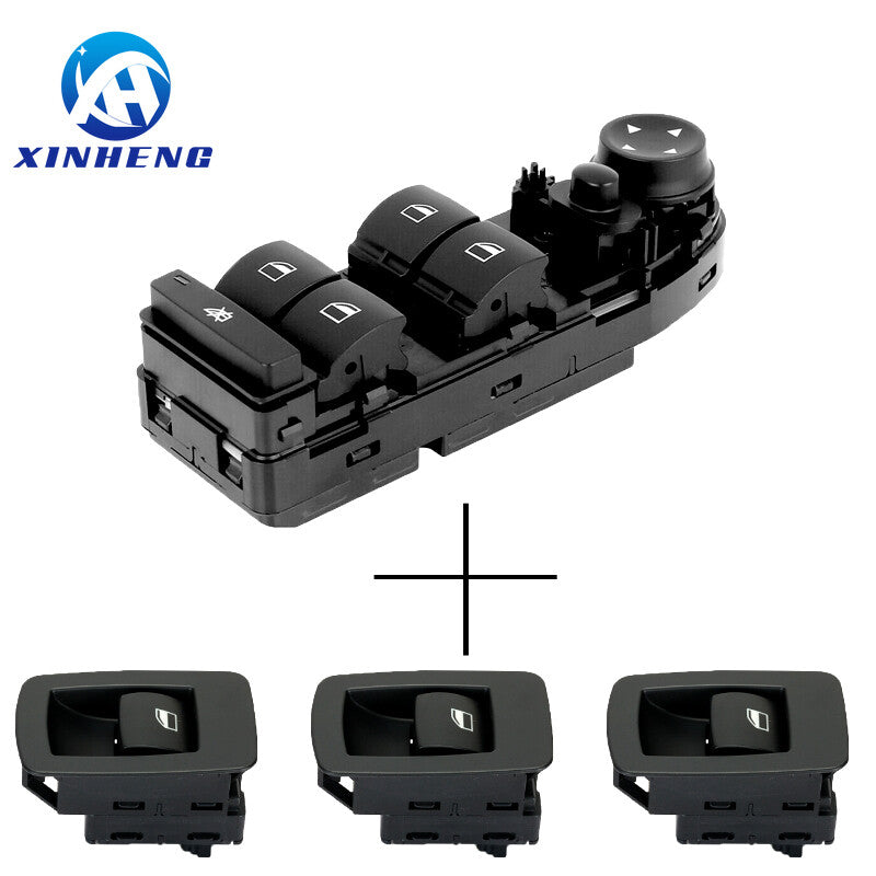 ya 1 8.5.1 Electric Power Window Control Switch LHD 1 set For X1 2010-2015 Black