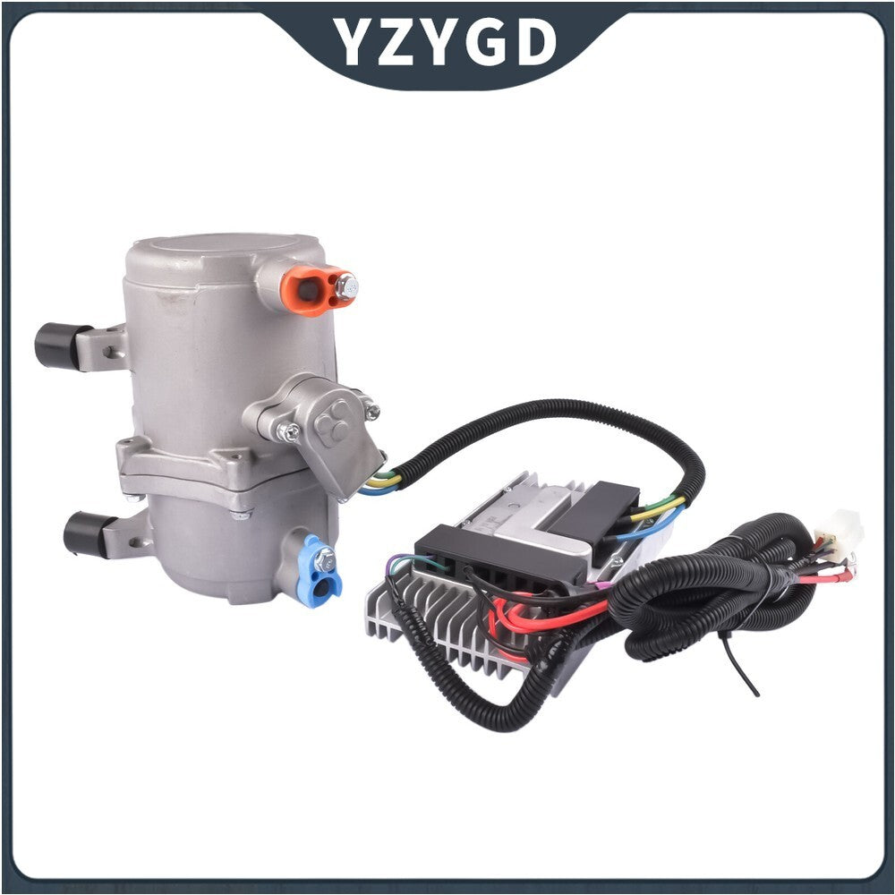 ya 7 6.11 Air Conditioning Compressor Unit for Truck Automobile RV Van Camper 12V Electric