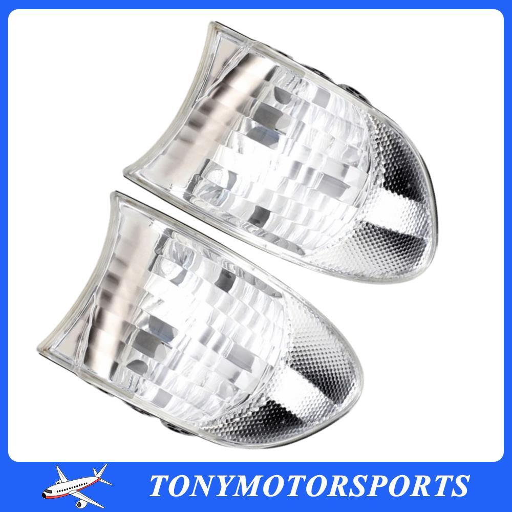 ya 13 5.27.2 Clear Corner Lights Parking Lamps Pair Fit For 1999 to 2001 for BMW 7-Series E38