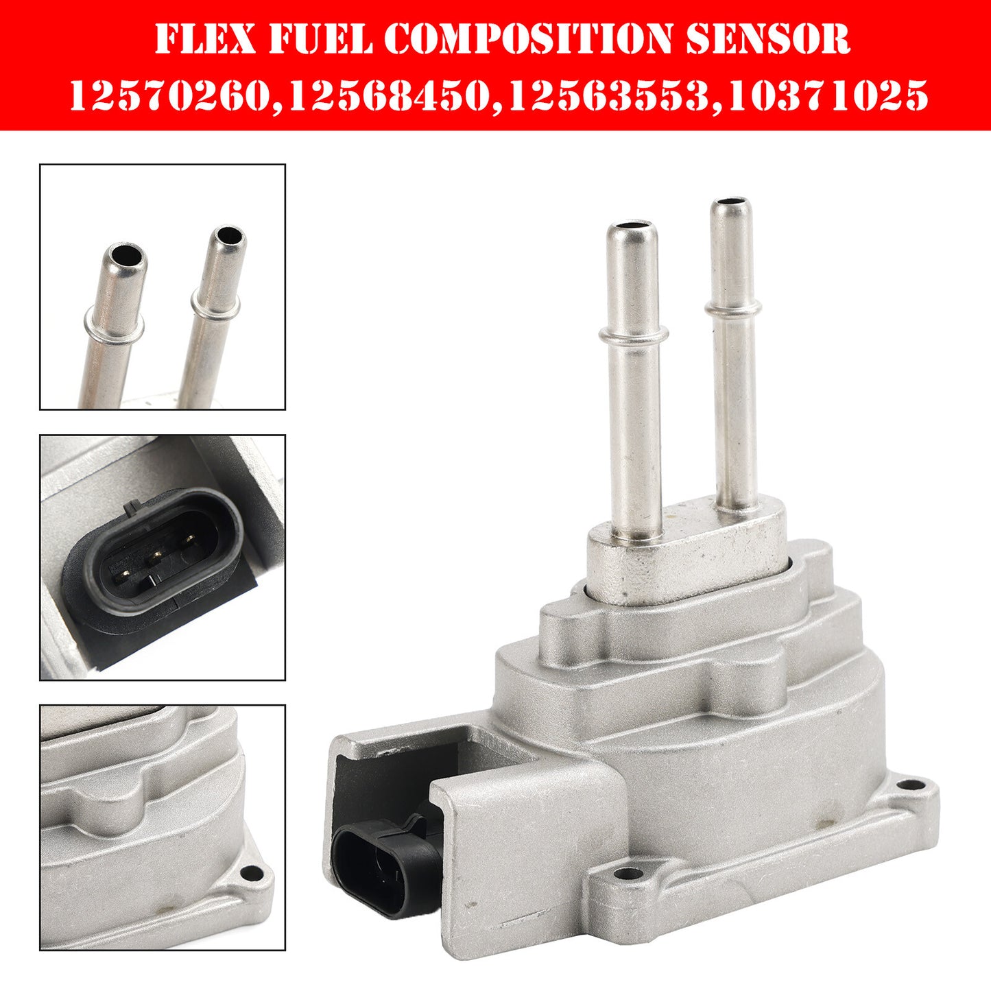 ya 1 8.5.1 Flex Fuel Sensor 12570260 for Chevy Silverado Tahoe for GMC for Yukon 4.8L 00-05 #1